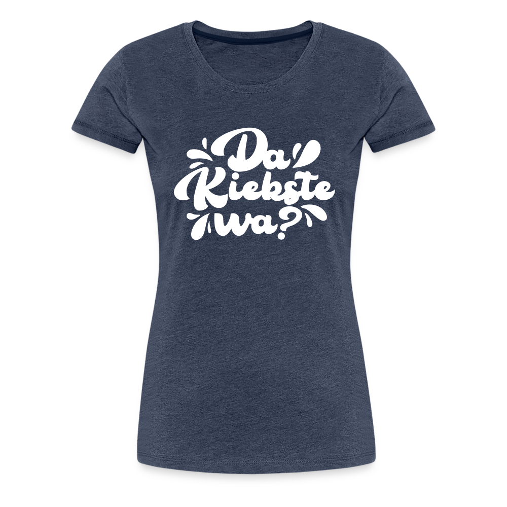 Kiekste - Frauen Premium T-Shirt - heather blue