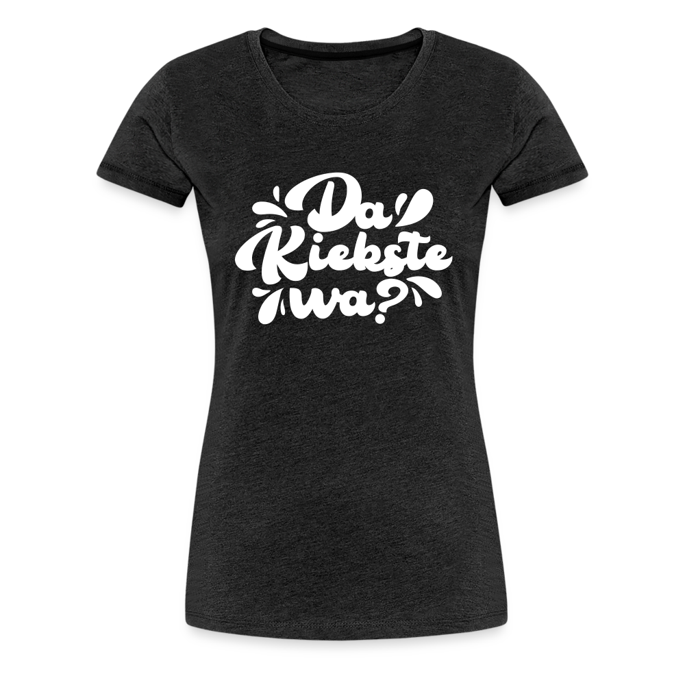 Kiekste - Frauen Premium T-Shirt - charcoal grey