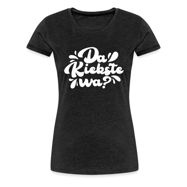 Kiekste - Frauen Premium T-Shirt - charcoal grey