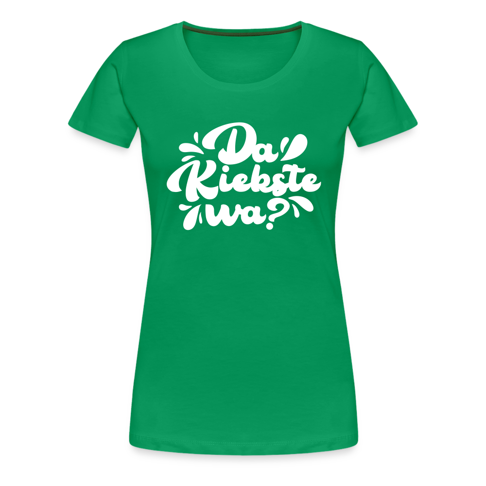 Kiekste - Frauen Premium T-Shirt - kelly green