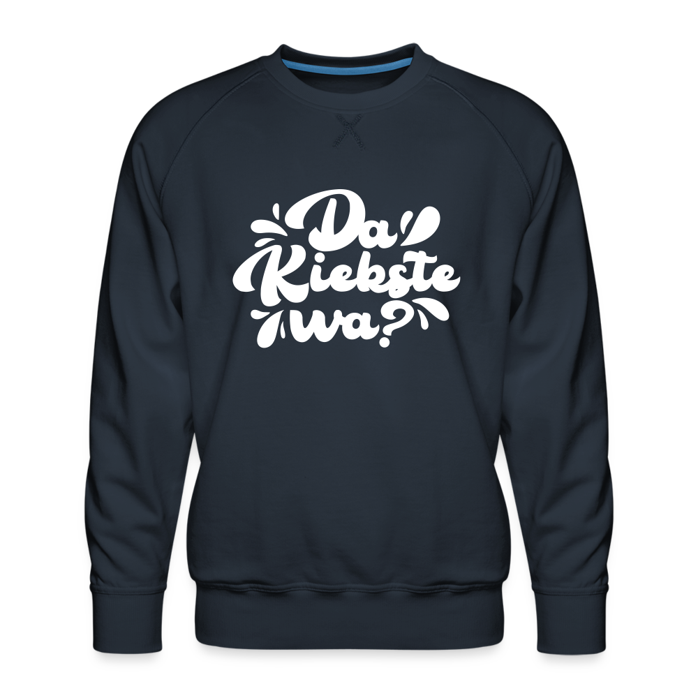 Kiekste - Männer Premium Sweatshirt - navy