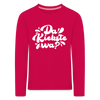 Kiekste - Kinder Langarmshirt - dark pink