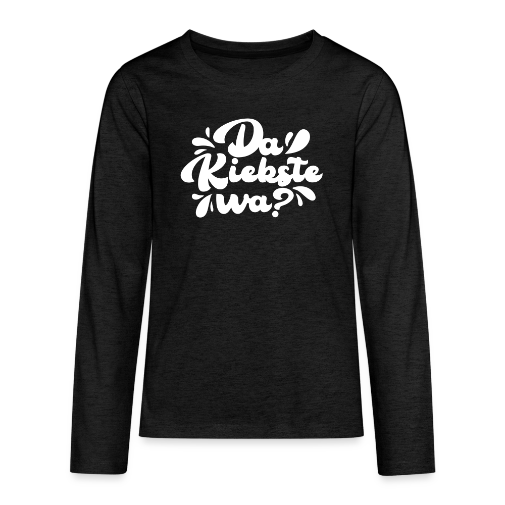 Kiekste - Teenager Langarmshirt - charcoal grey