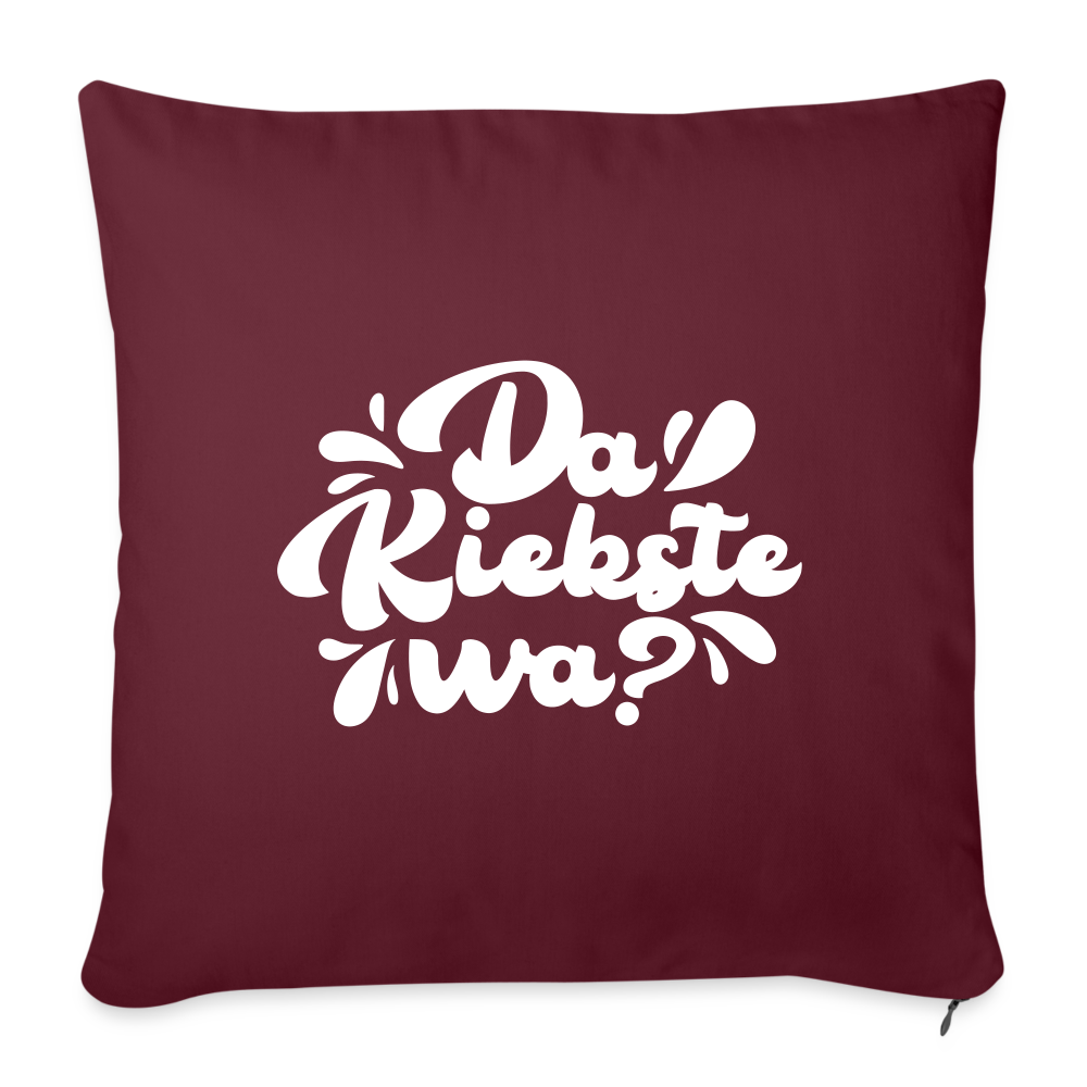 Kiekste - Sofakissen mit Füllung (45 x 45 cm) - burgundy