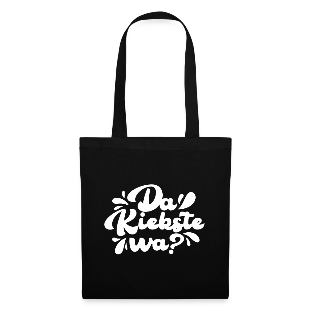 Kiekste - Stoffbeutel - black