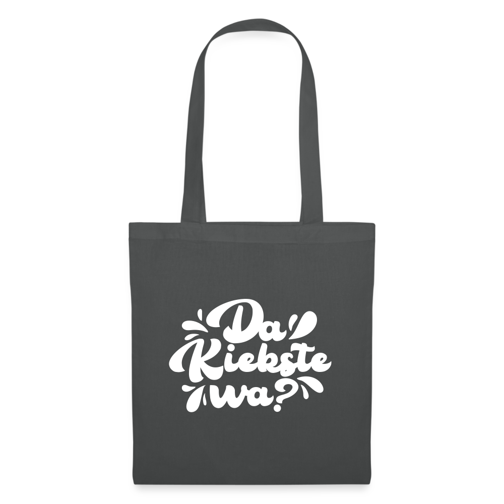 Kiekste - Stoffbeutel - graphite grey