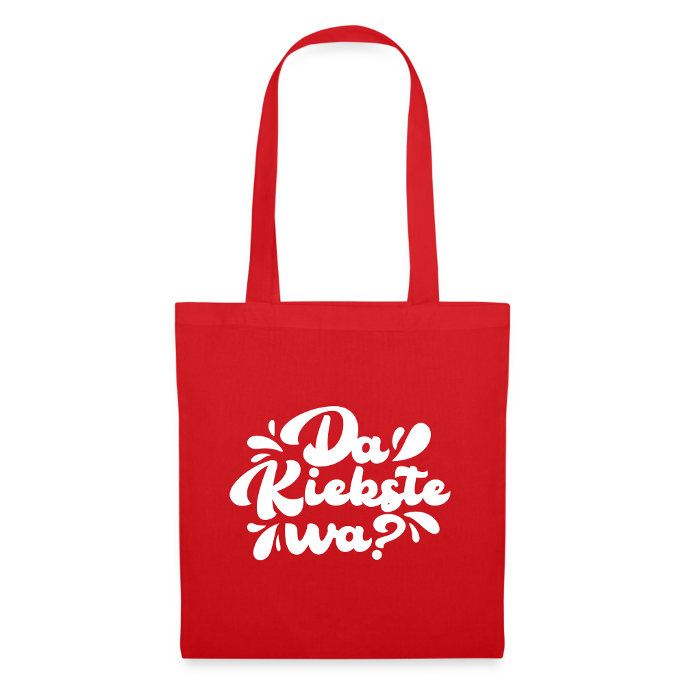 Kiekste - Stoffbeutel - red