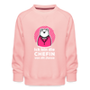 Chefin - Kinder Premium Sweatshirt - crystal pink
