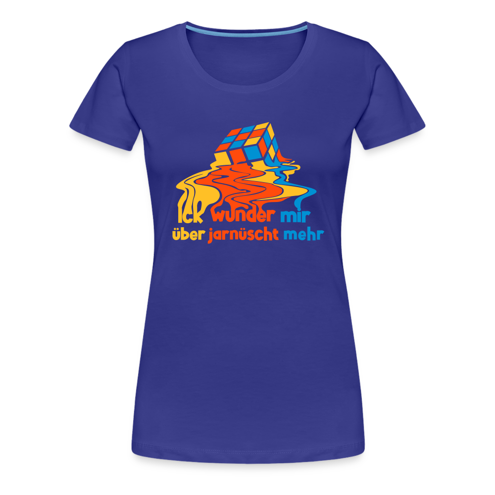 Ick wunder mir - Frauen Premium T-Shirt - royal blue
