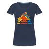 Ick wunder mir - Frauen Premium T-Shirt - navy