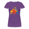 Ick wunder mir - Frauen Premium T-Shirt - purple