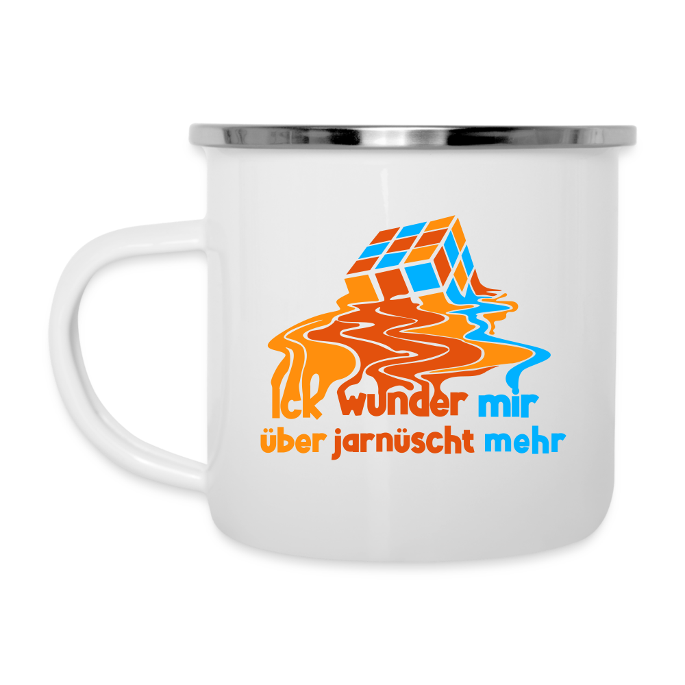 Ick Wunder Mir - Emaille Tasse