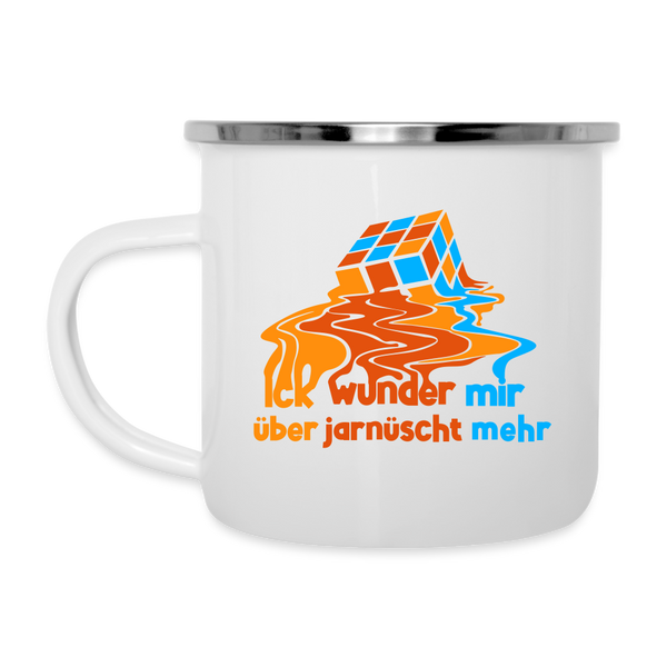Ick Wunder Mir - Emaille Tasse