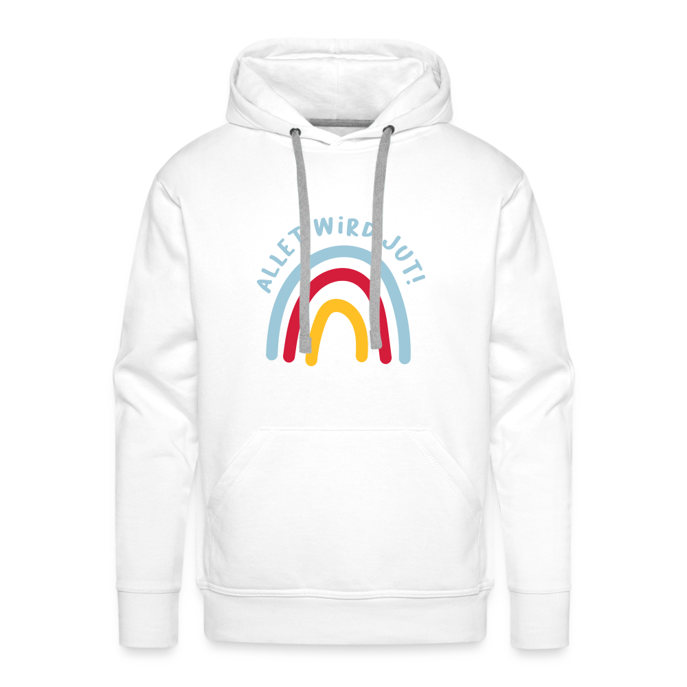 Allet wird jut! - Männer Premium Hoodie - white