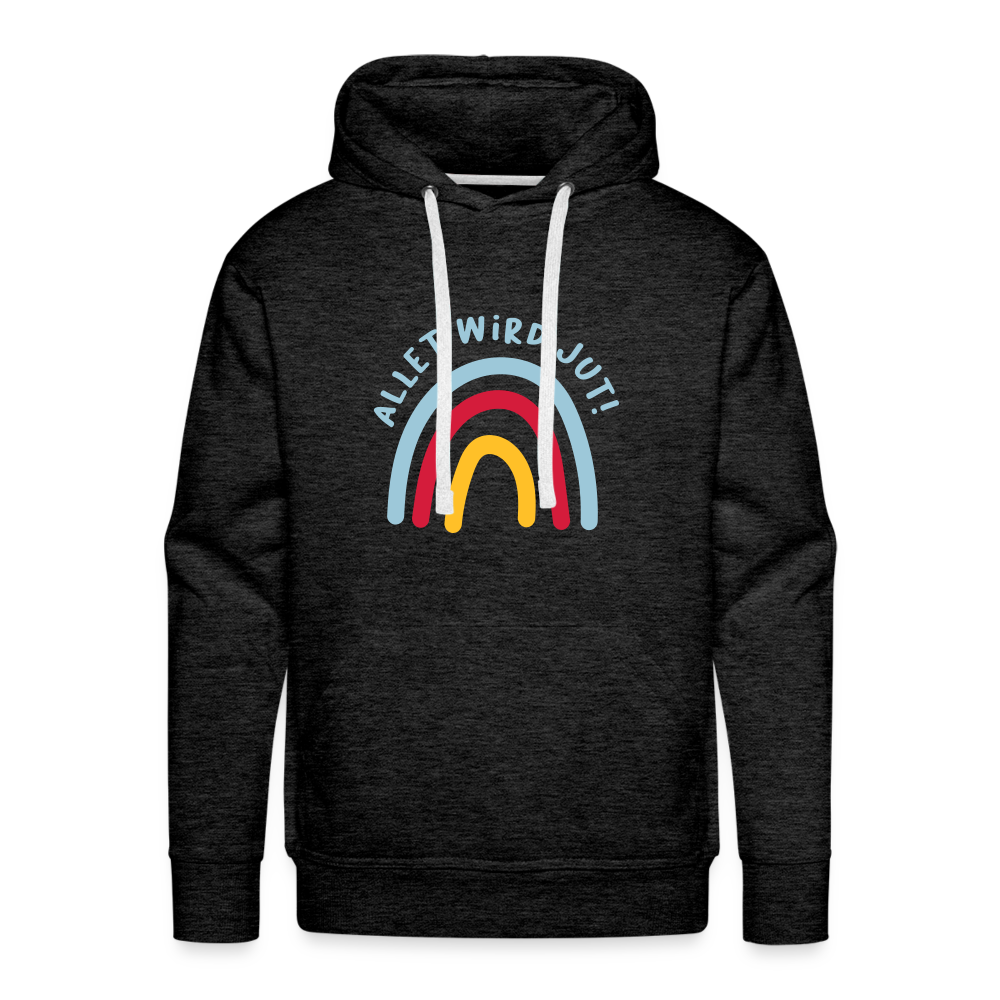 Allet wird jut! - Männer Premium Hoodie - charcoal grey