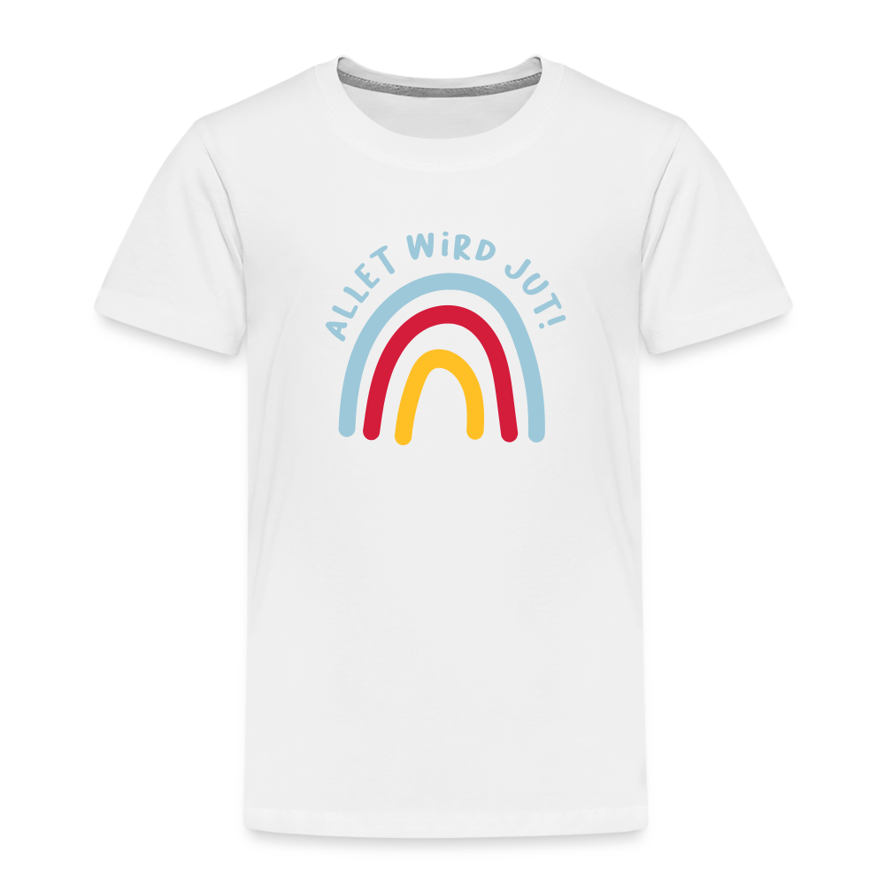 Allet wird jut! - Kinder Premium T-Shirt - white