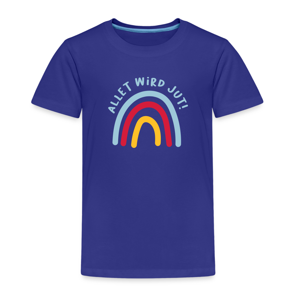 Allet wird jut! - Kinder Premium T-Shirt - royal blue