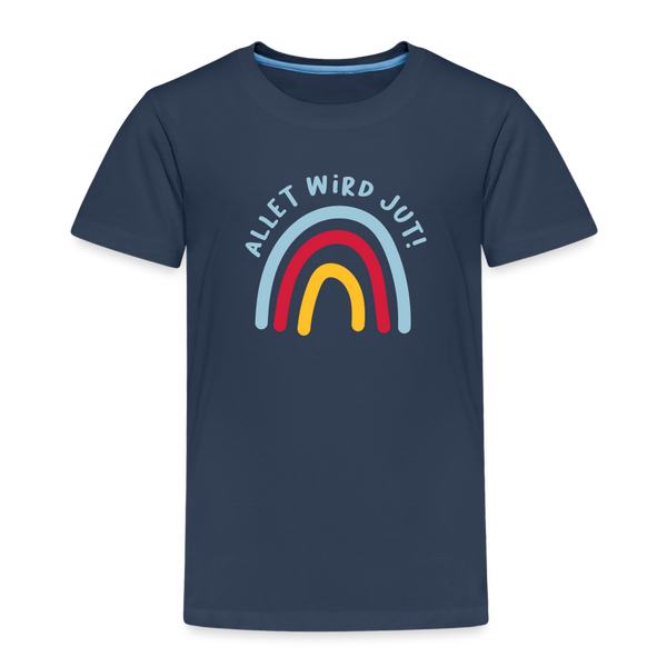 Kinder T-Shirt mit dem Motiv Allet wird jut! für Berlin.