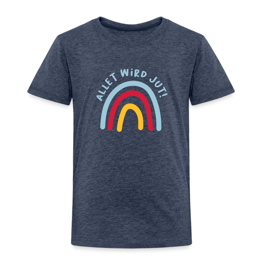 Allet wird jut! - Kinder Premium T-Shirt - heather blue