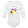 Allet wird jut! - Bio-Langarmbody - white
