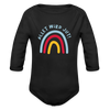 Allet wird jut! - Bio-Langarmbody - black