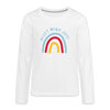 Allet wird jut! - Teenager Langarmshirt - white
