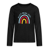 Allet wird jut! - Teenager Langarmshirt - charcoal grey