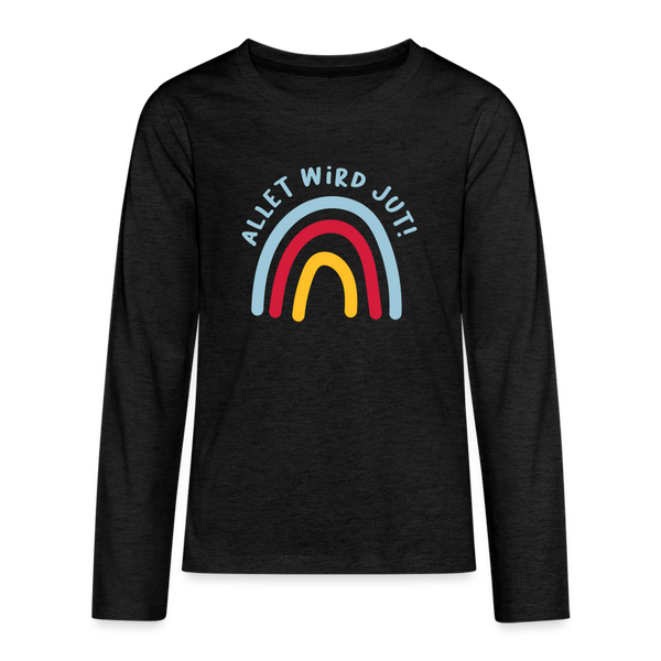 Langarmshirt mit dem alletjut Motiv und Berliner Spruch.