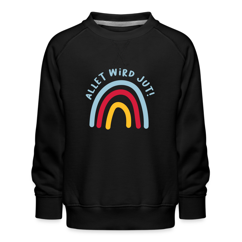 Kinder Sweatshirt mit dem Motiv Allet wird jut! aus Berlin.