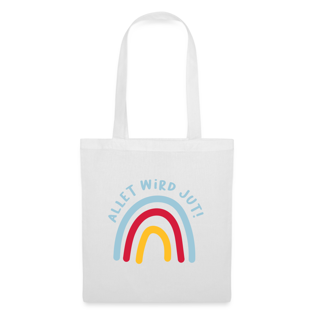 Allet wird jut! - Stoffbeutel - white