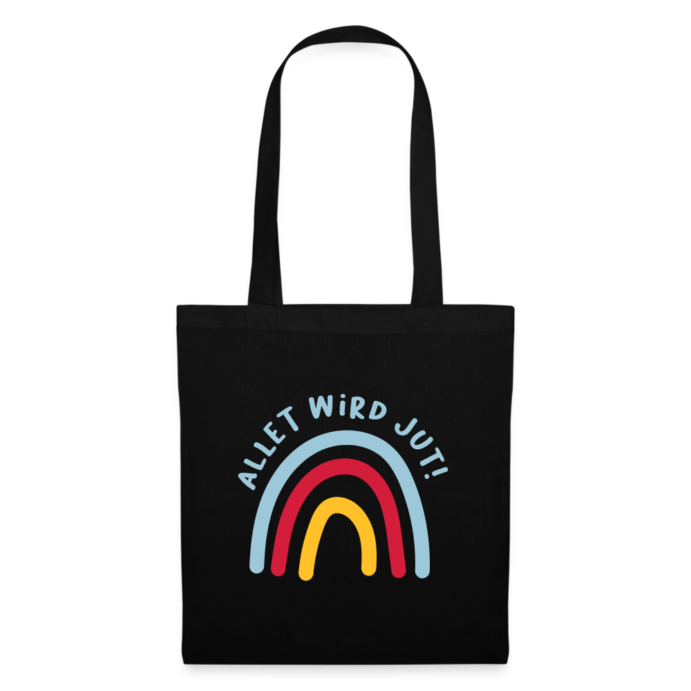 Allet wird jut! - Stoffbeutel - black