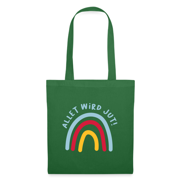 Allet wird jut! - Stoffbeutel - evergreen