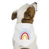 Allet wird jut! - Hunde-Bandana - white