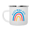 Allet wird jut! - Emaille Tasse