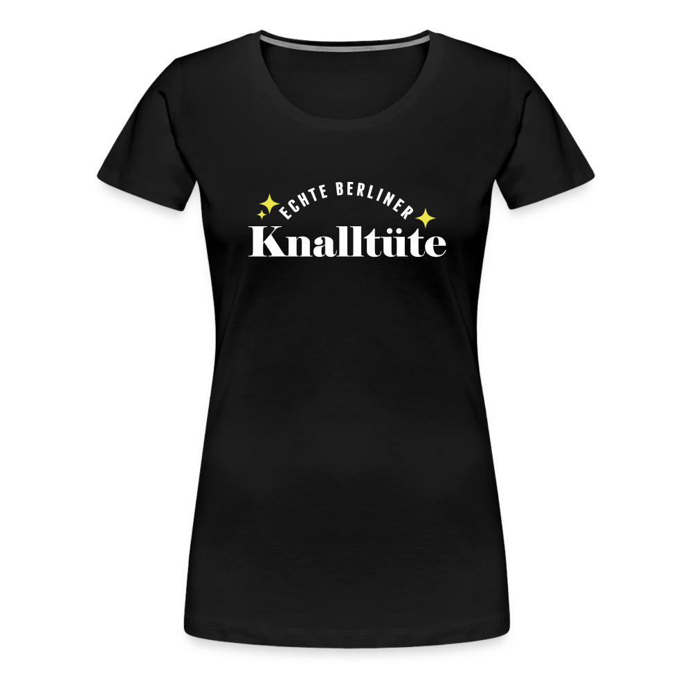 Knalltüte - Frauen Premium T-Shirt - black