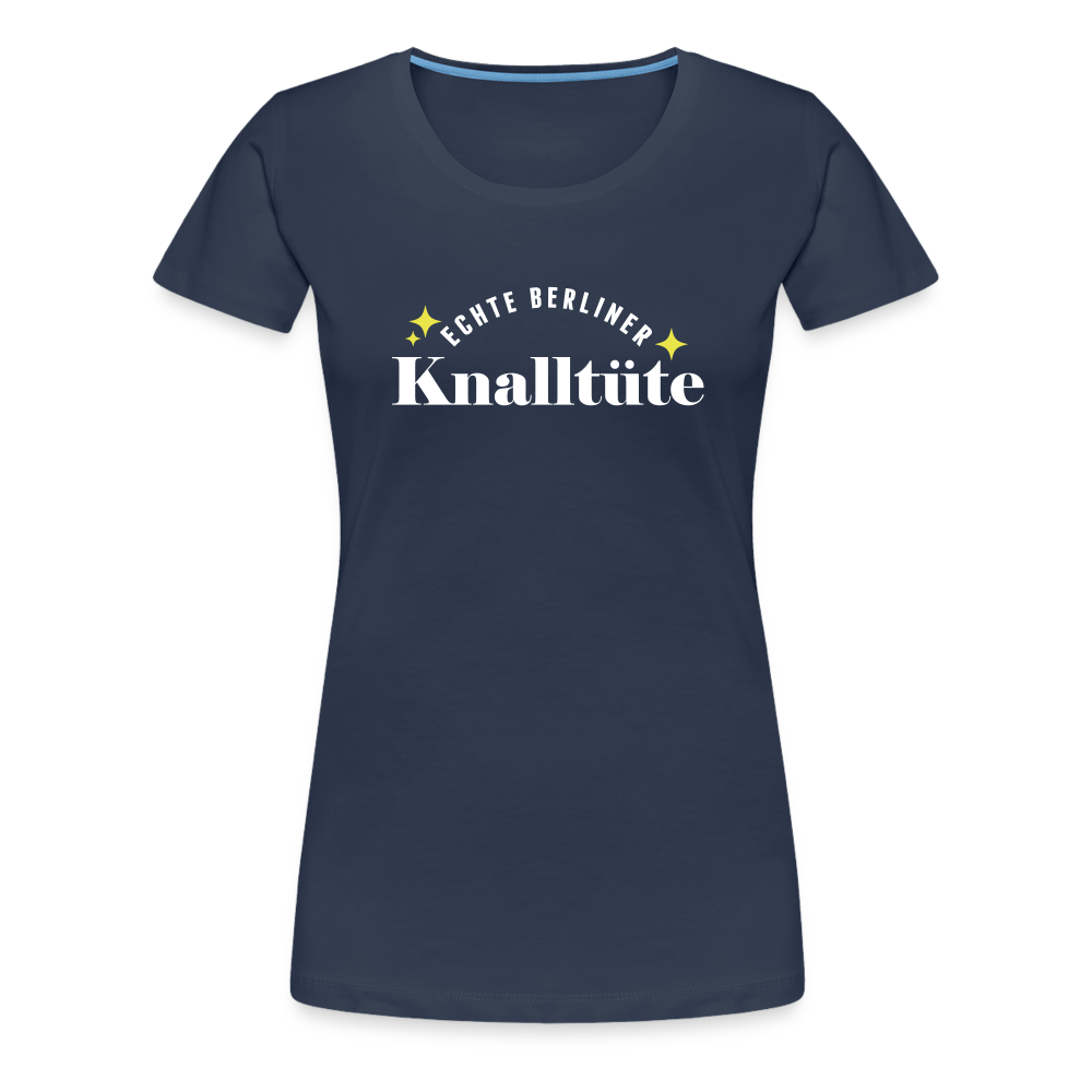 Knalltüte - Frauen Premium T-Shirt - navy