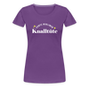 Knalltüte - Frauen Premium T-Shirt - purple