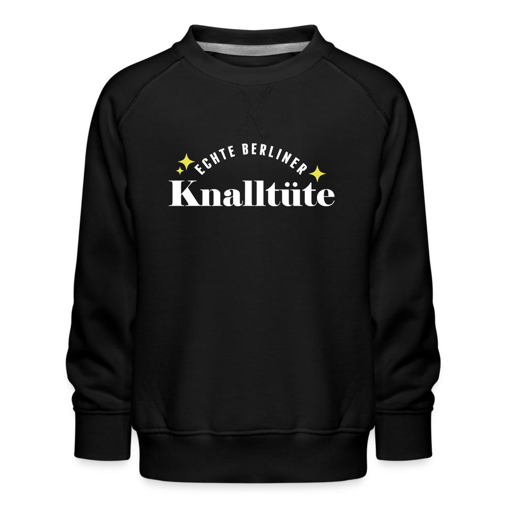 Knalltüte - Kinder Premium Sweatshirt - black