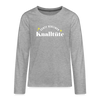 Knalltüte - Teenager Langarmshirt - heather grey