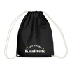 Knalltüte - Turnbeutel - black