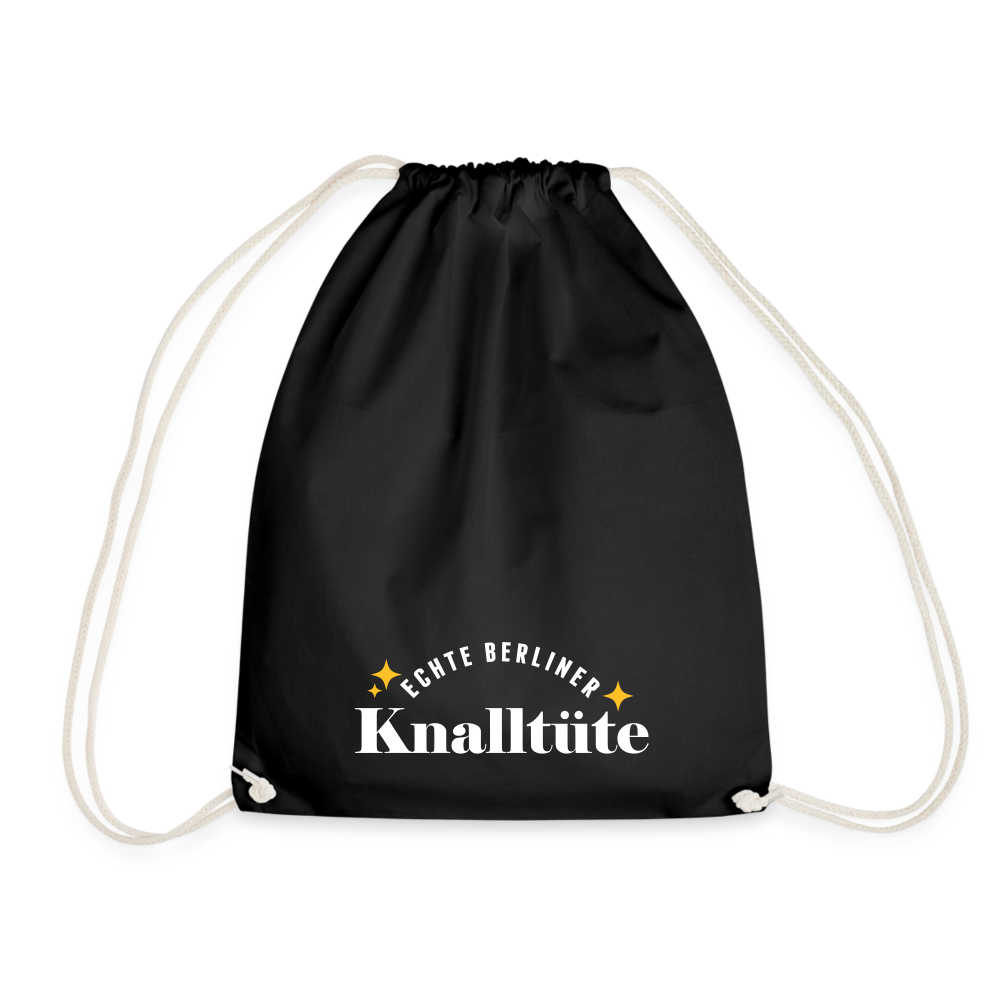 Knalltüte - Turnbeutel - black