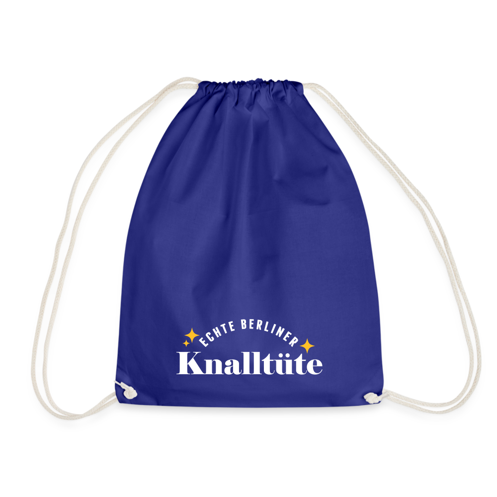Knalltüte - Turnbeutel - royal blue