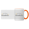 Knalltüte - Tasse zweifarbig - white/orange