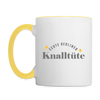 Echte Berliner Knalltüte - Tasse zweifarbig