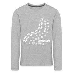 Jemeinsam Für Imma - Kinder Langarmshirt
