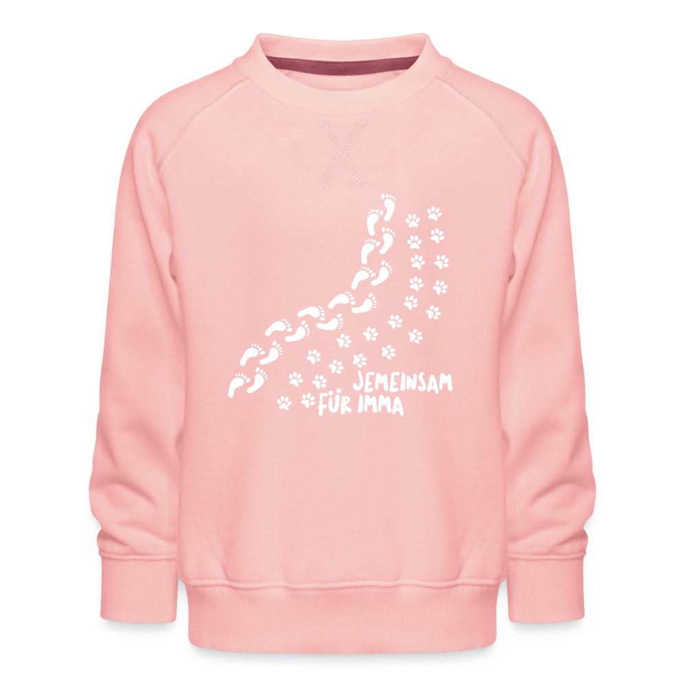 Jemeinsam Für Imma - Kinder Premium Sweatshirt - crystal pink