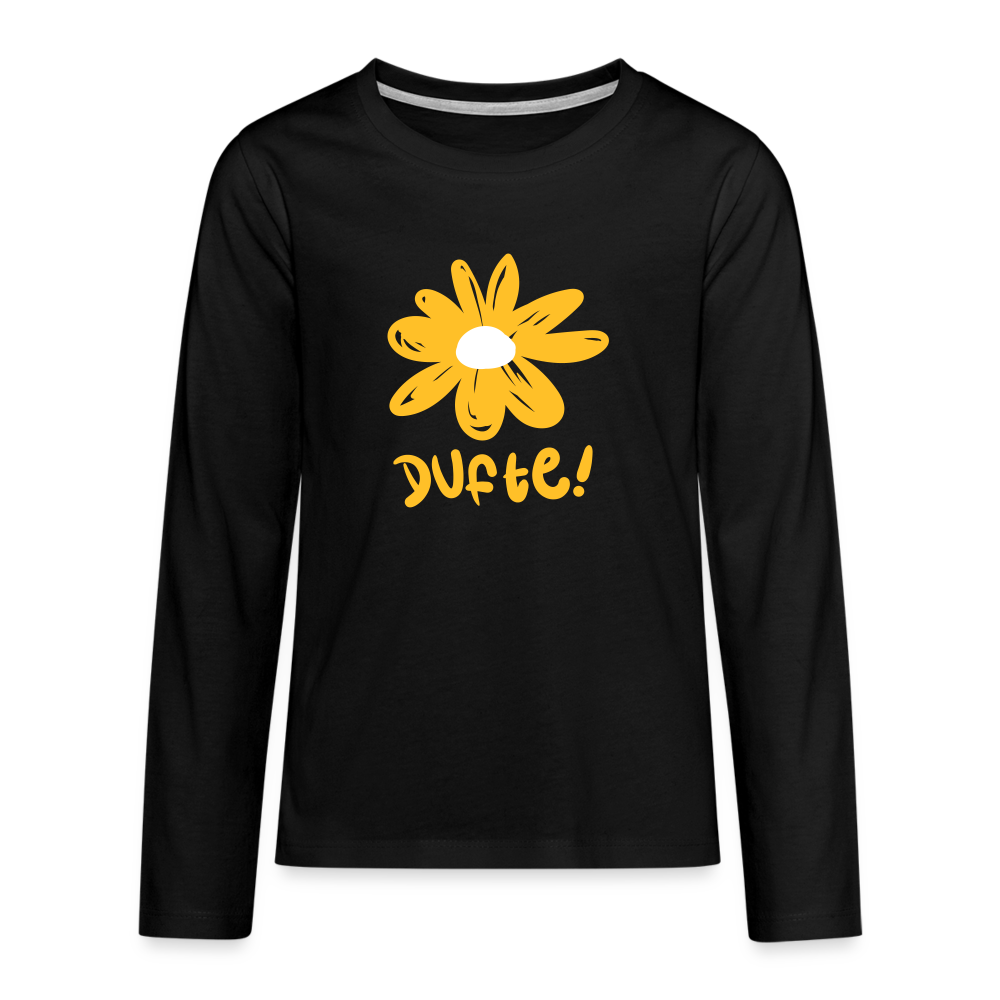 Dufte - Teenager Langarmshirt - black