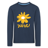 Dufte - Kinder Langarmshirt - navy