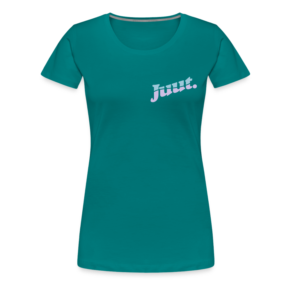 Juut - Frauen Premium T-Shirt - diva blue