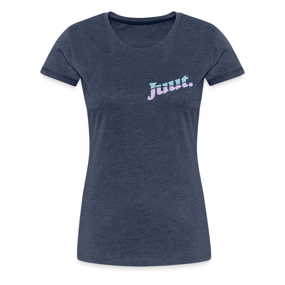 Juut - Frauen Premium T-Shirt - heather blue